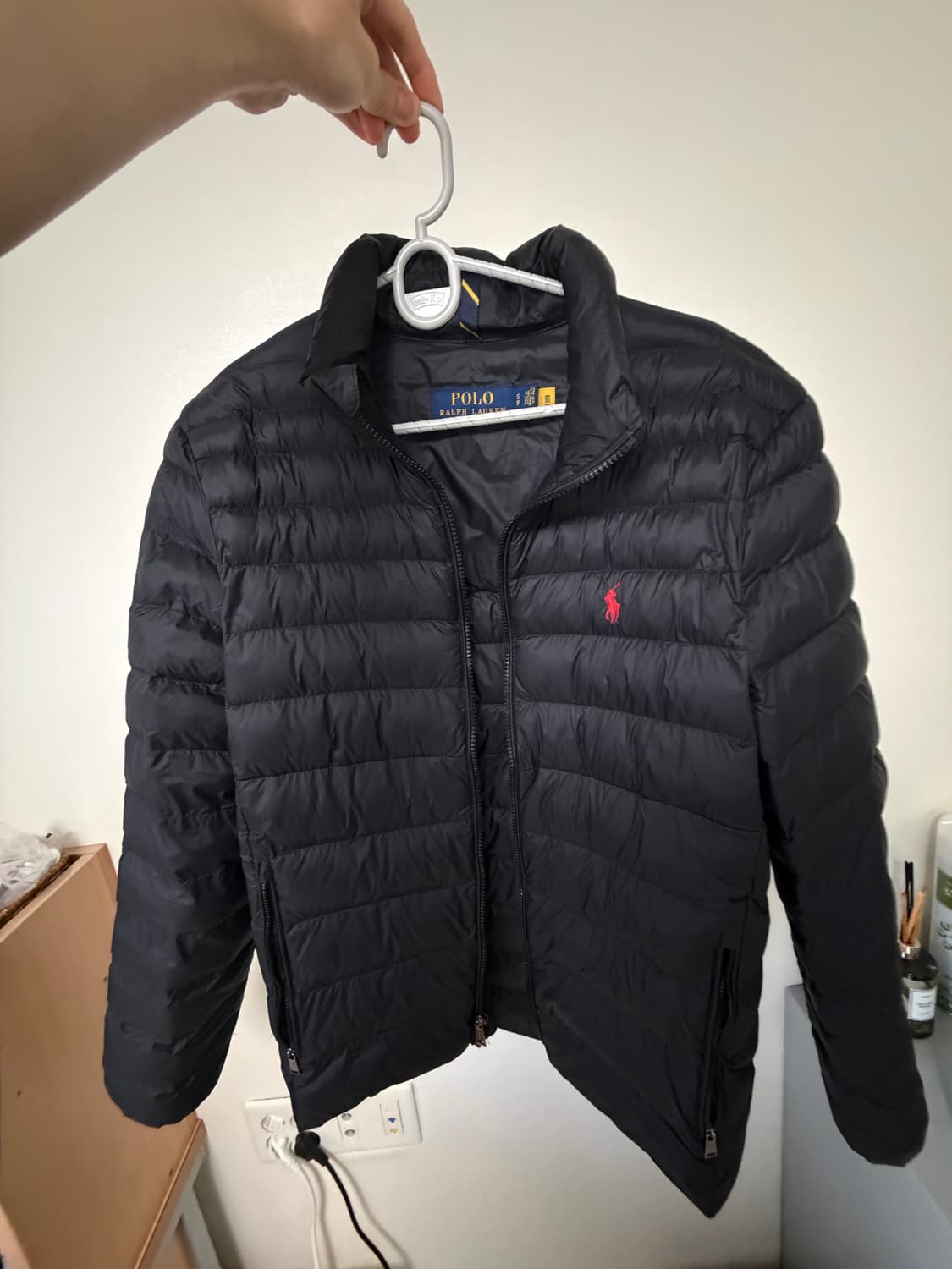 폴로 랄프 로렌 패커블 경량패딩 블랙 상품이미지1