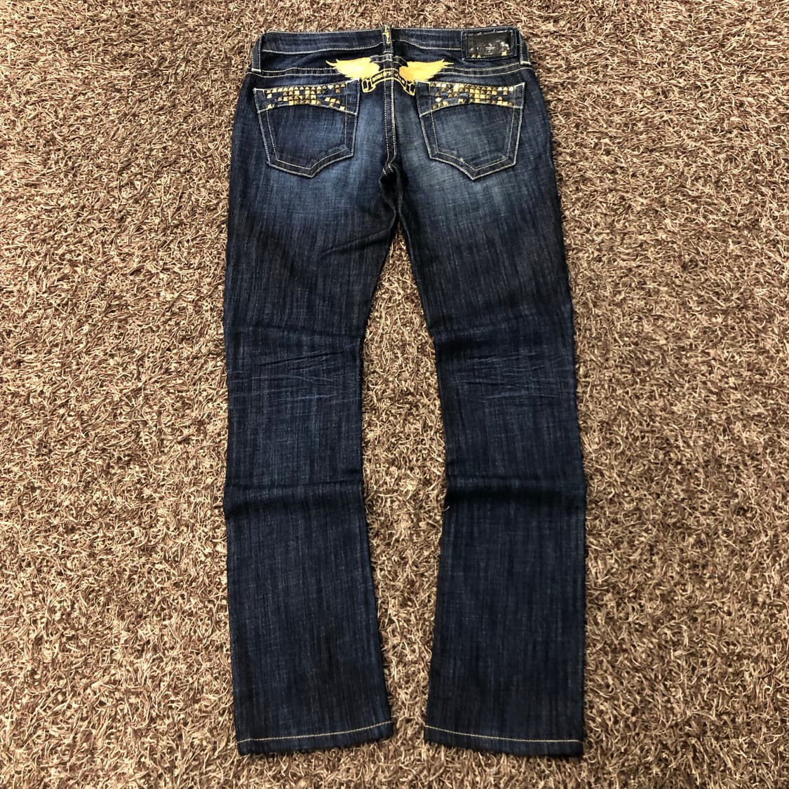 로빈스진 워싱 데님 팬츠 상품이미지1