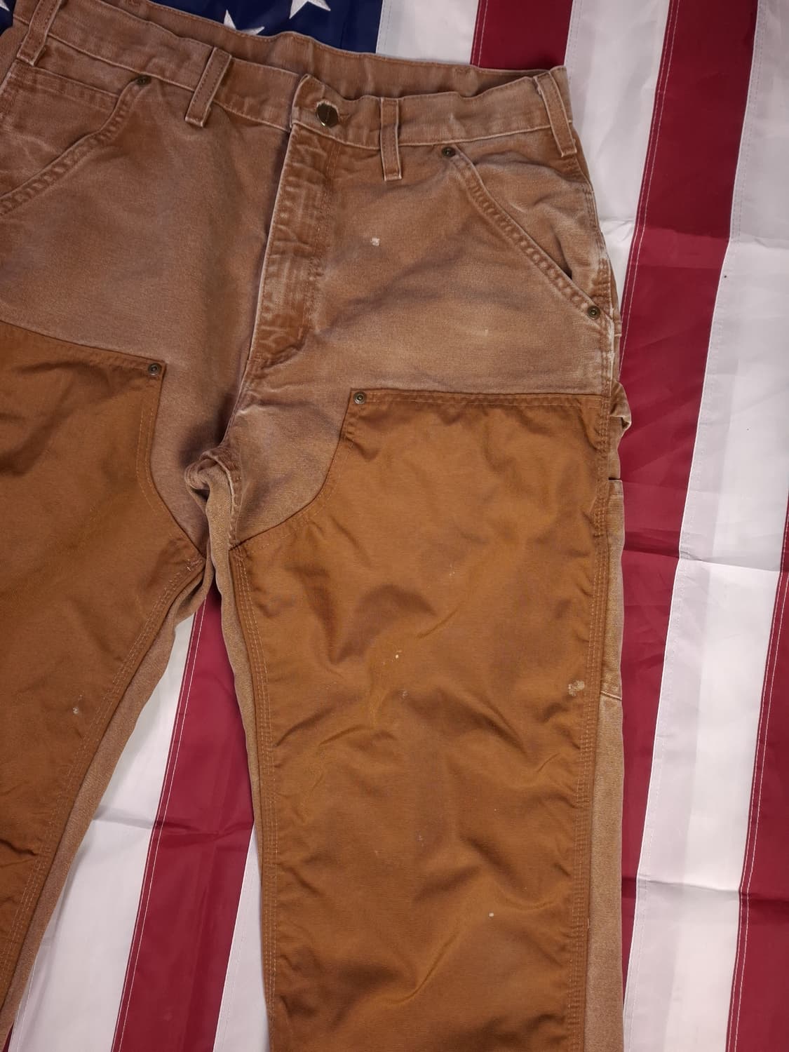 오리지날 칼하트 더블니 워크 팬츠 상품이미지3