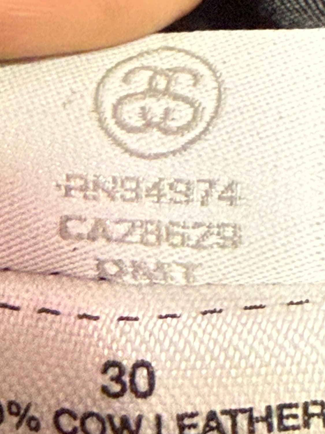 스투시 밀리터리 카고 가죽 바지 상품이미지6