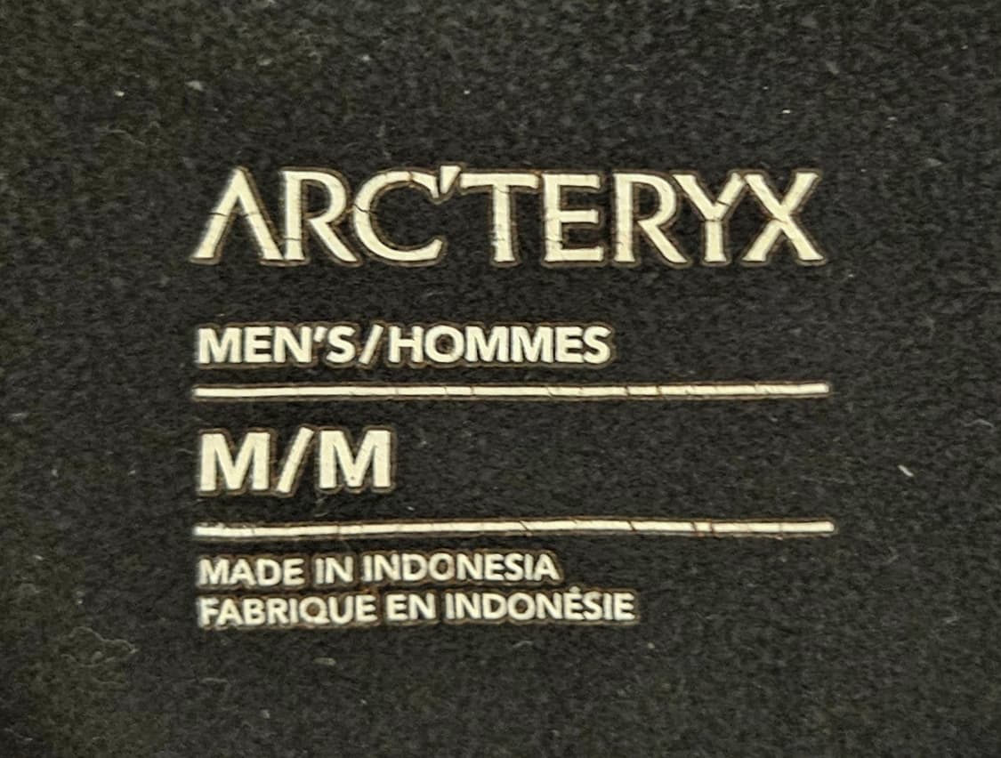 (넬슨스포츠 정품)아크테릭스 로 LT 크루 넥 블랙 M(100~105) 상품이미지6