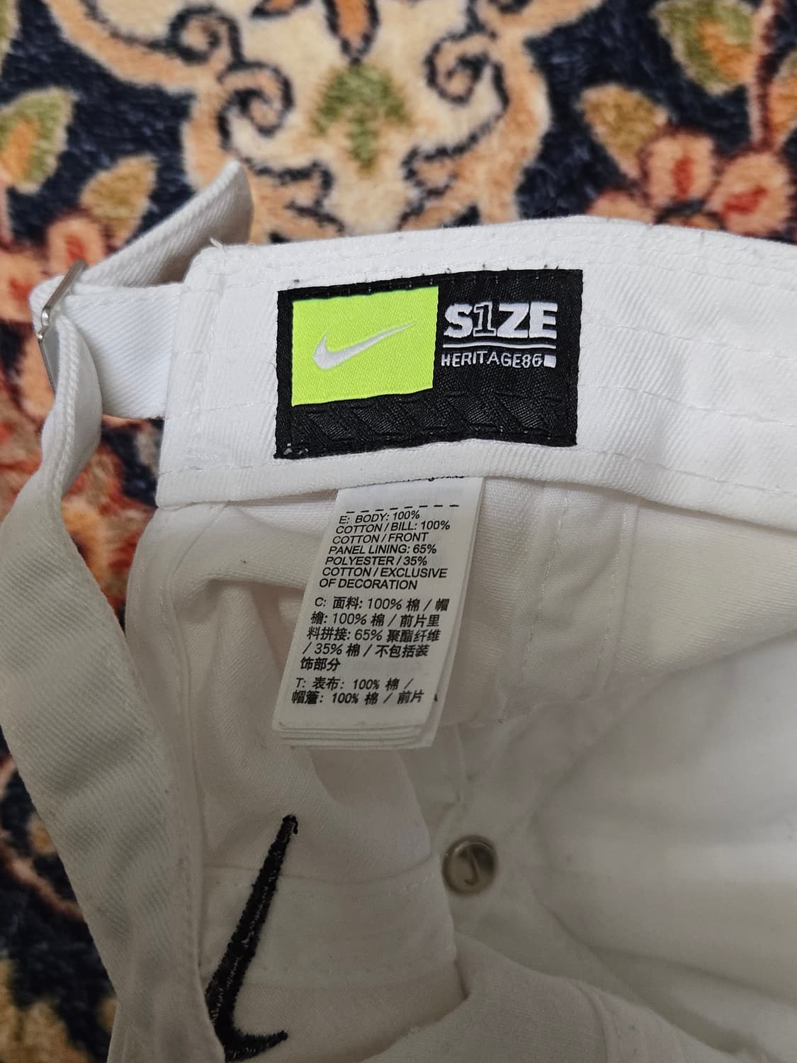 나이키 코리아 볼캡 화이트 상품이미지7