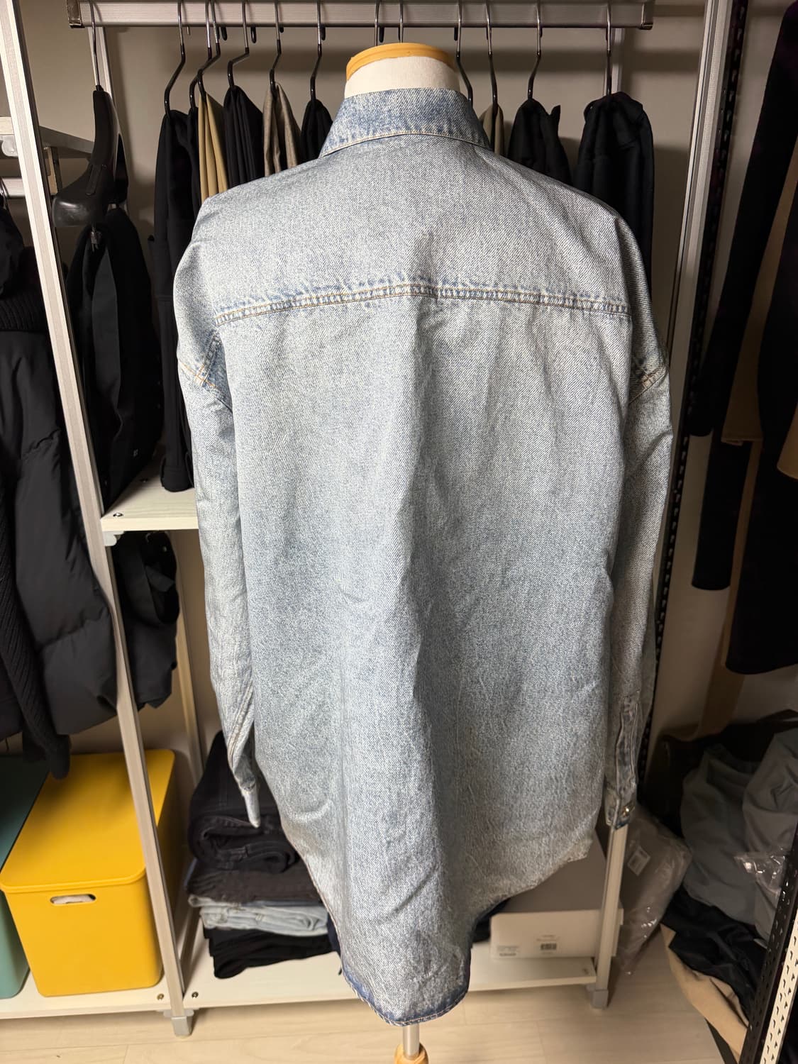 알렉산더왕 프린트데님셔츠 상품이미지5