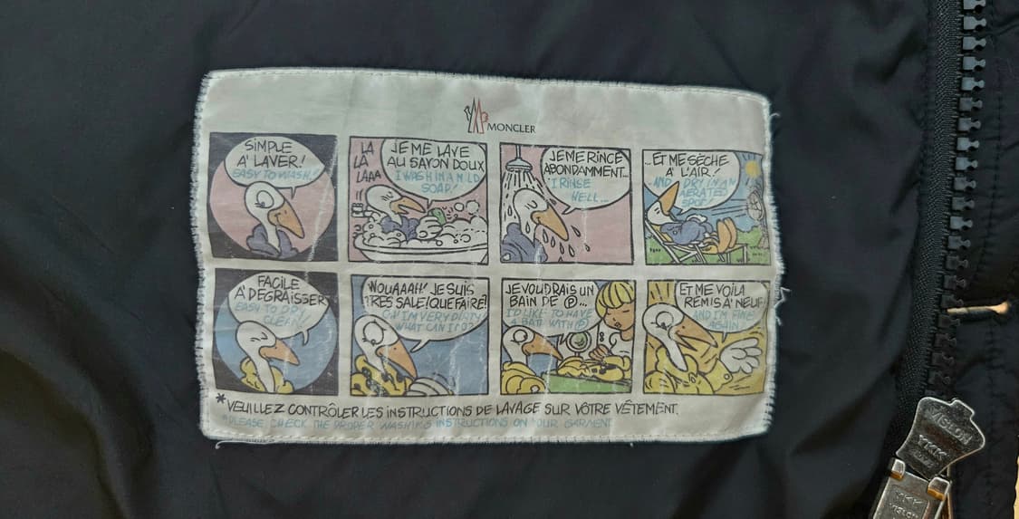 (정품)몽클레어 클루니 블랙 2사이즈(95~100) 상태 최상급 상품이미지8