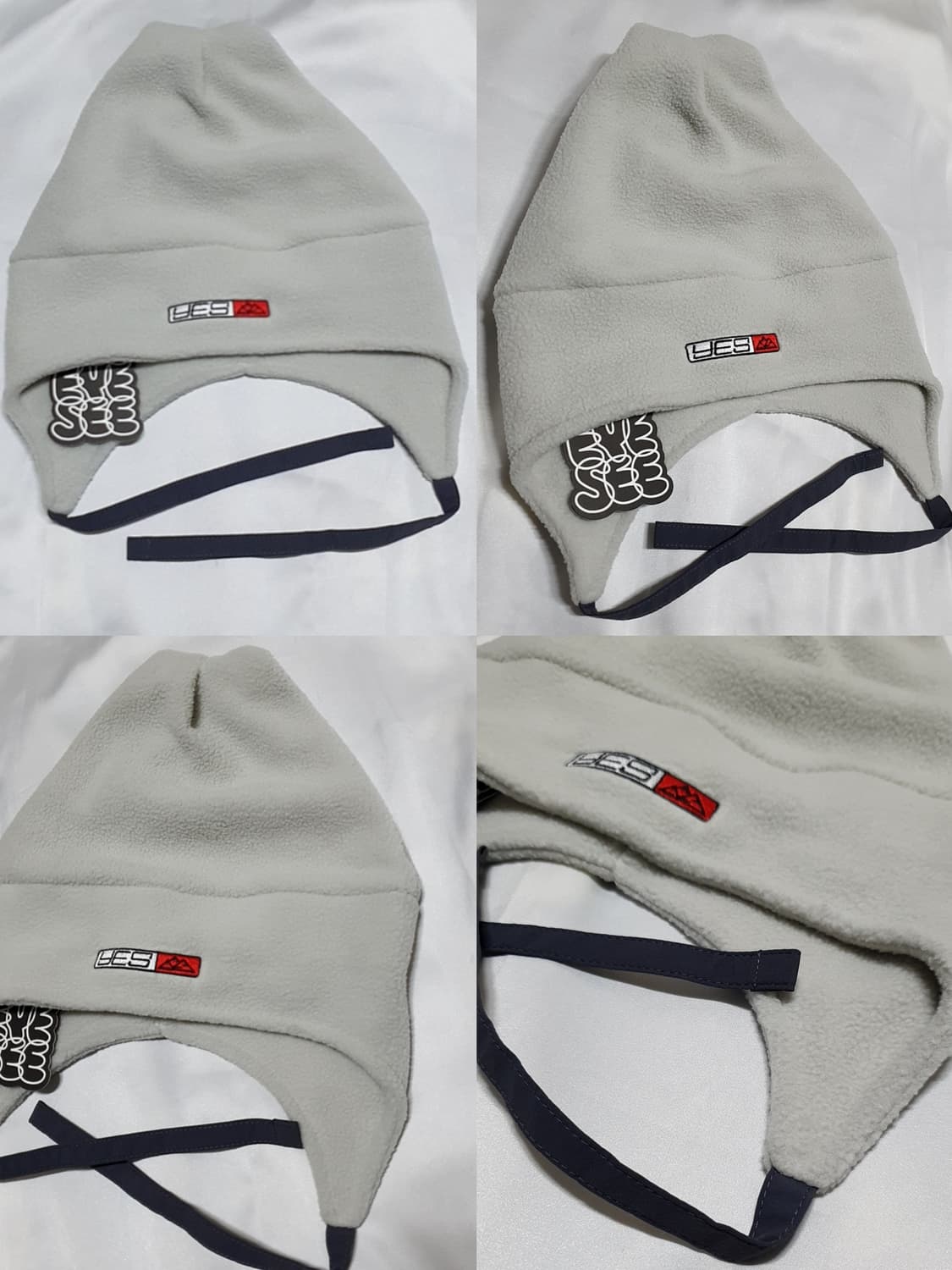 라이트그레이 예스아이씨 이어플랩 제니 비니  상품이미지5