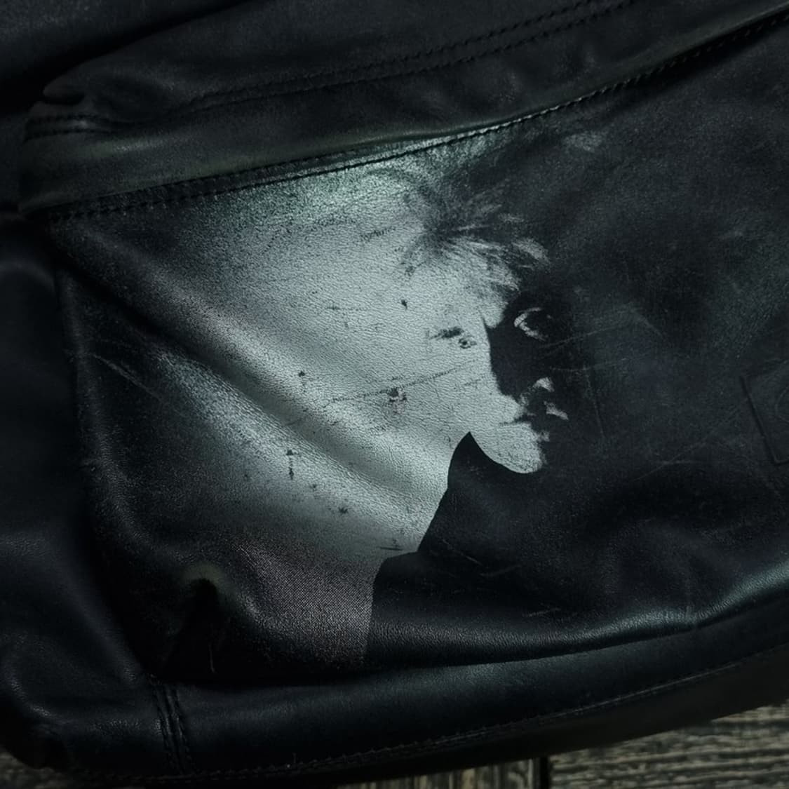 [이스트팩 X 앤디워홀] 레더 패디드 파커 가죽 백팩 M17011 상품이미지6