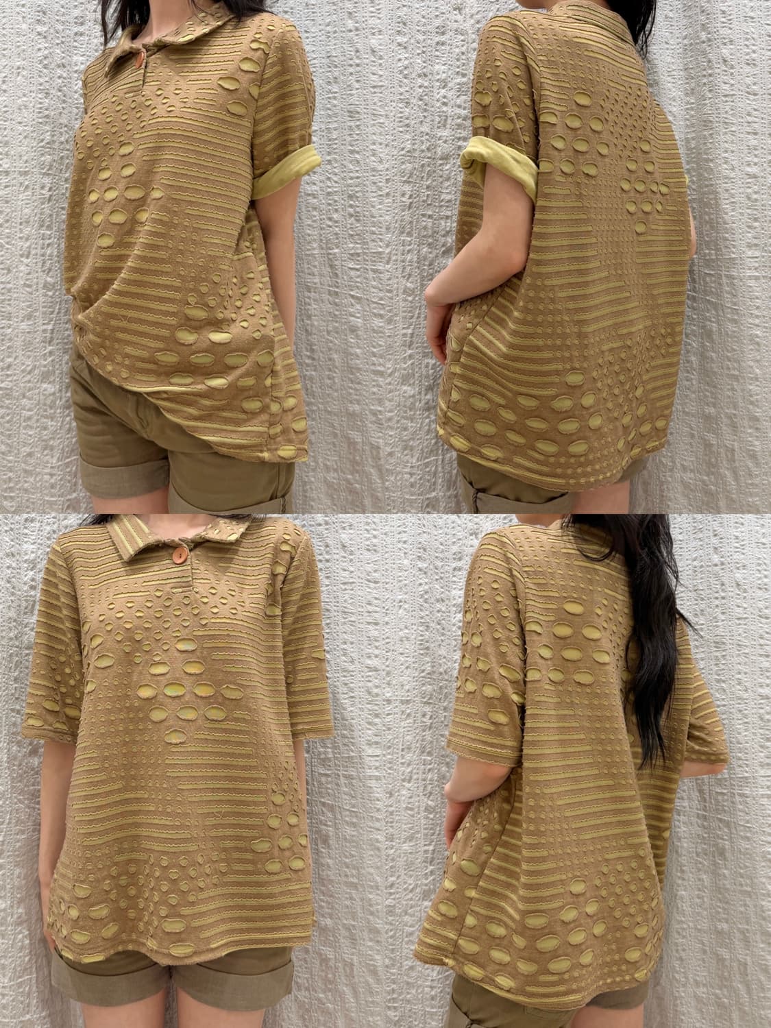 Pebble Cutwork Polo 상품이미지7