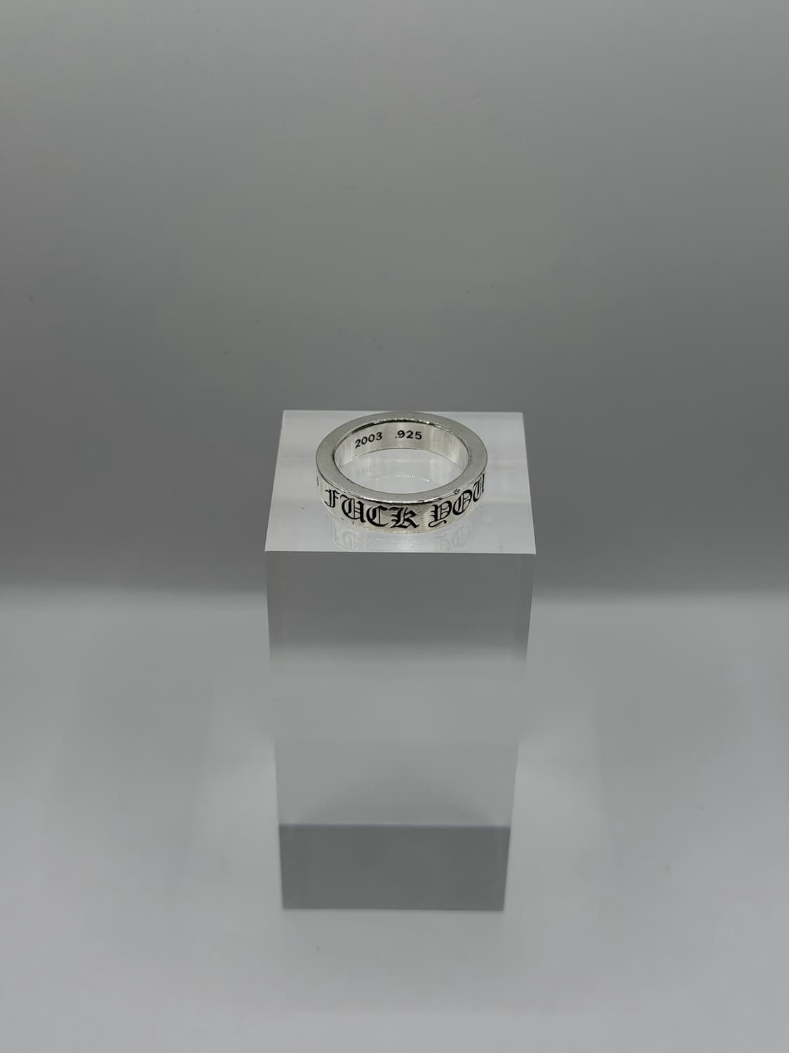 크롬하츠 반지 판매합니다. [ 크롬하추 퍽유 링 ] 상품이미지1