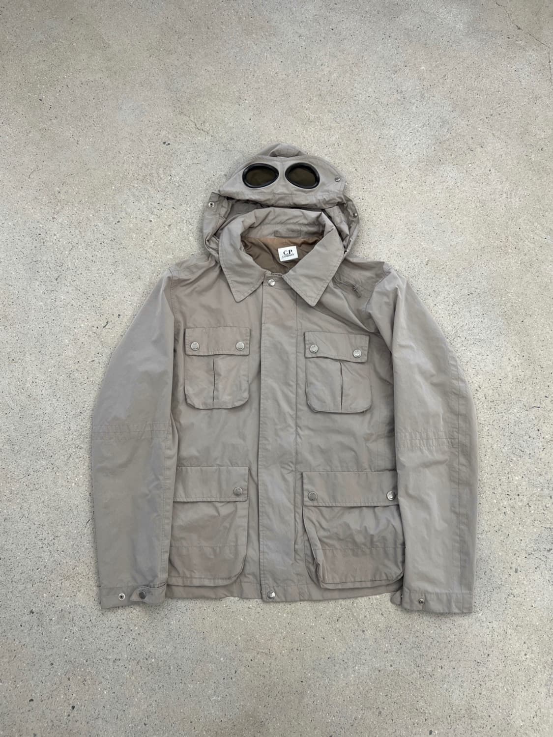 CP컴퍼니 고글 후드 필드 자켓 상품이미지3