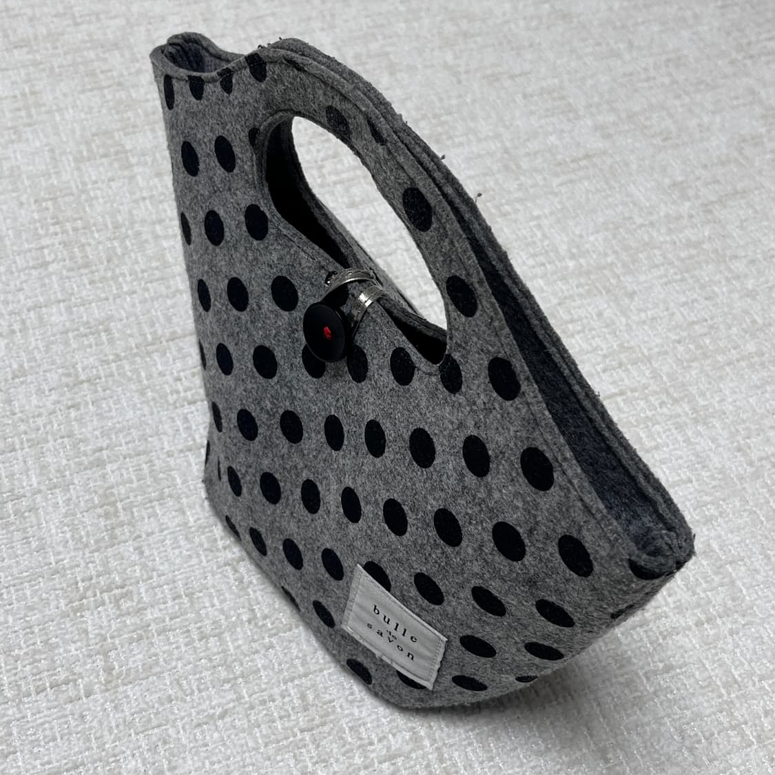 bulle de savon 도트 펠트 토트백 상품이미지7