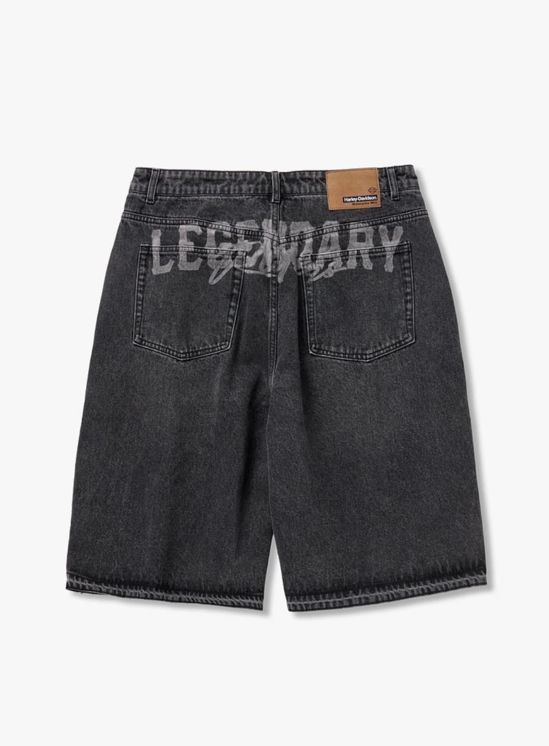 [새제품/32] 할리데이비슨 버뮤다 데님 - 다크 그레이 상품이미지5