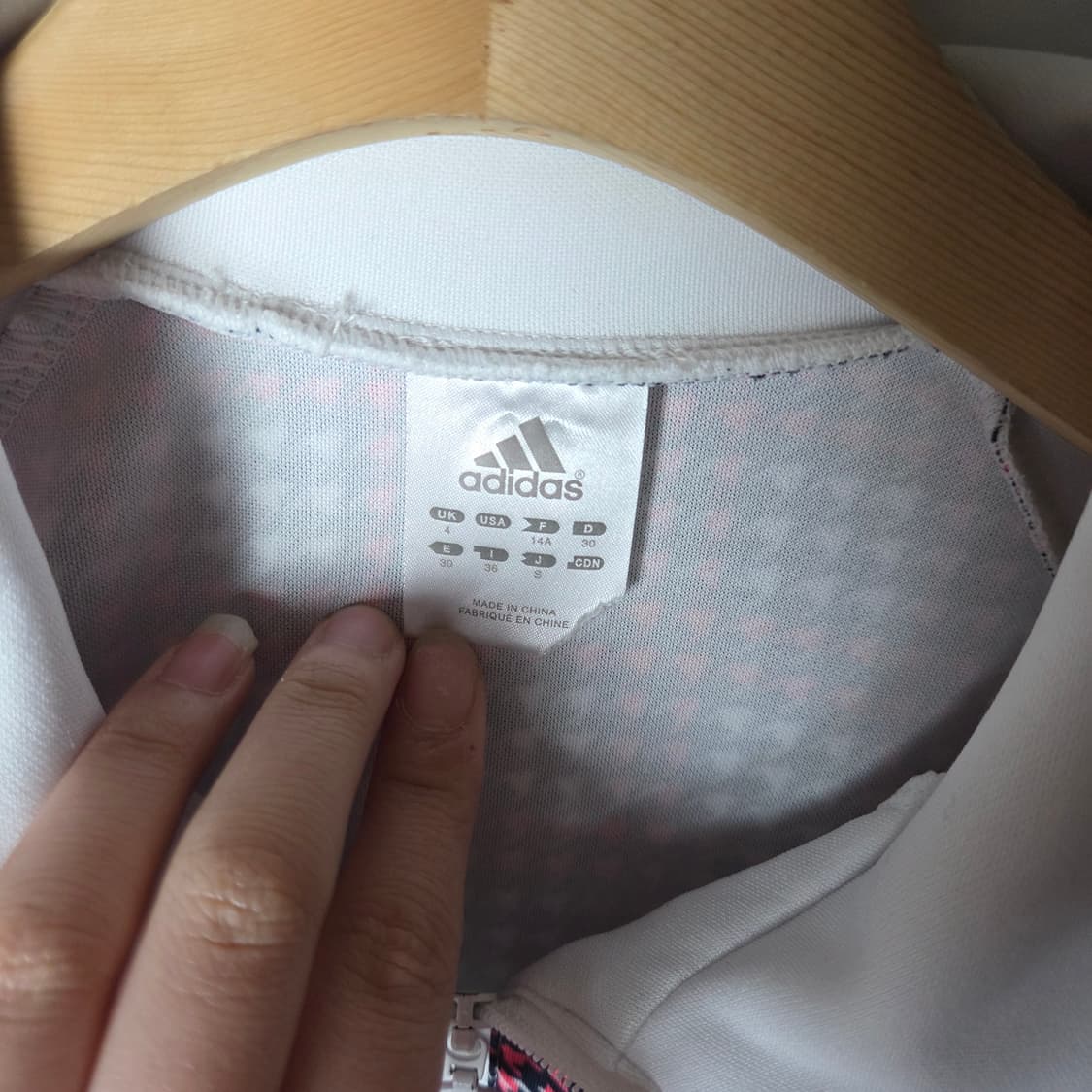 [Adidas] 아디다스 핑크체크 트랙탑 져지 상품이미지5