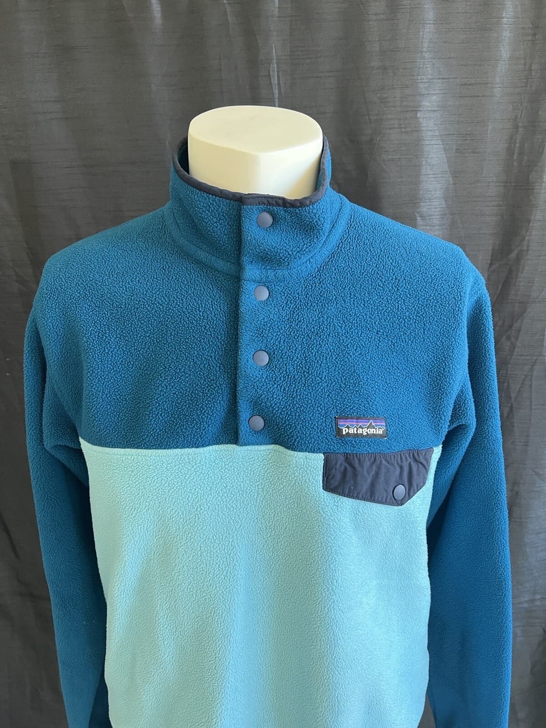 10s 파타고니아 신칠라 스냅-T 블루/라이트블루 상품이미지2