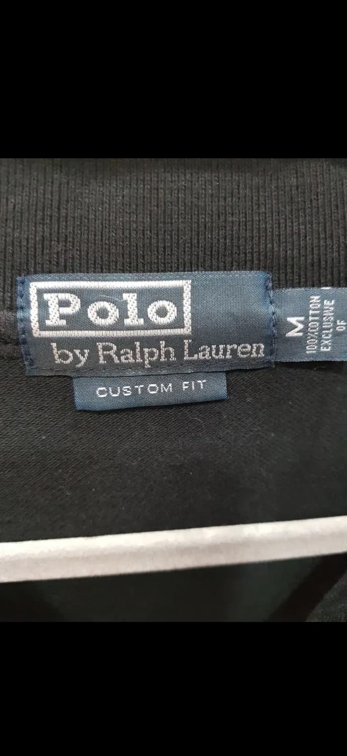 폴로 랄프로렌 빅포니 블랙 카라티 M 상품이미지2