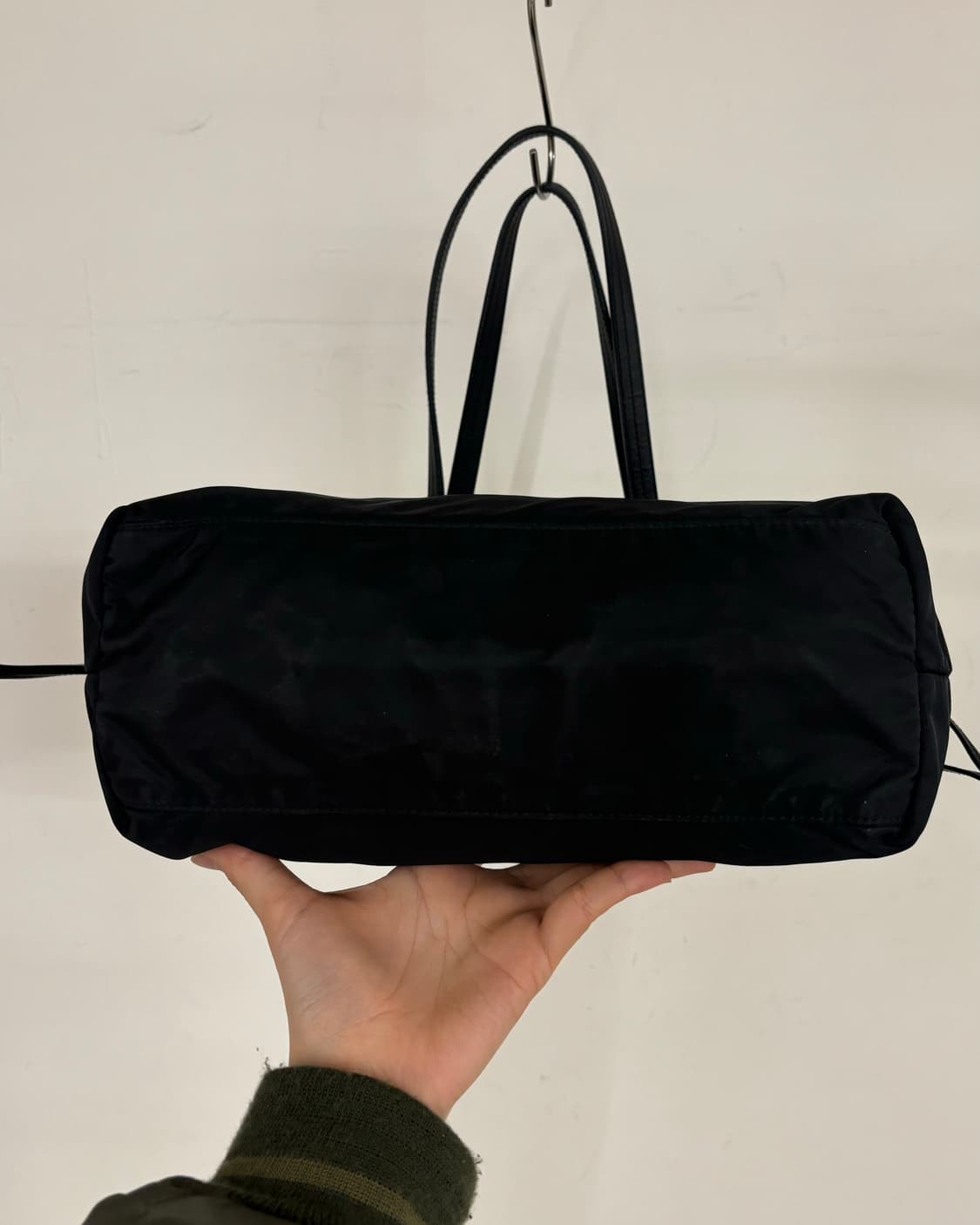 프라다 블랙 나일론 토트백 상품이미지6