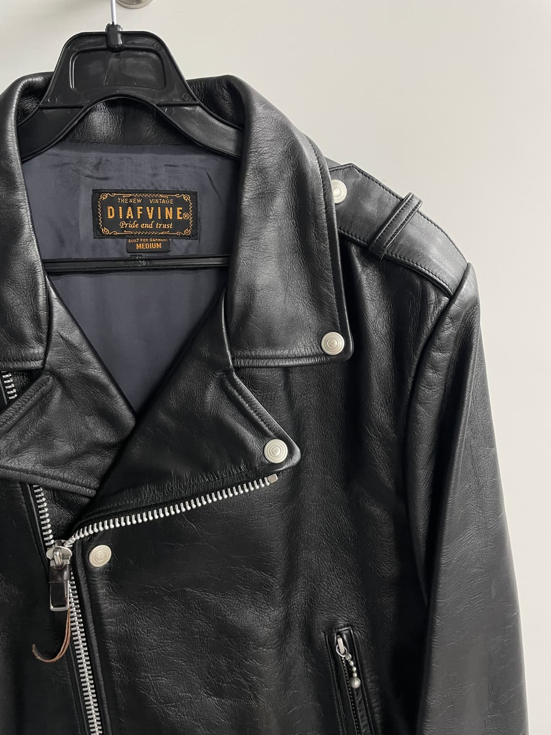 디아프바인 소가죽 자켓 상품이미지2