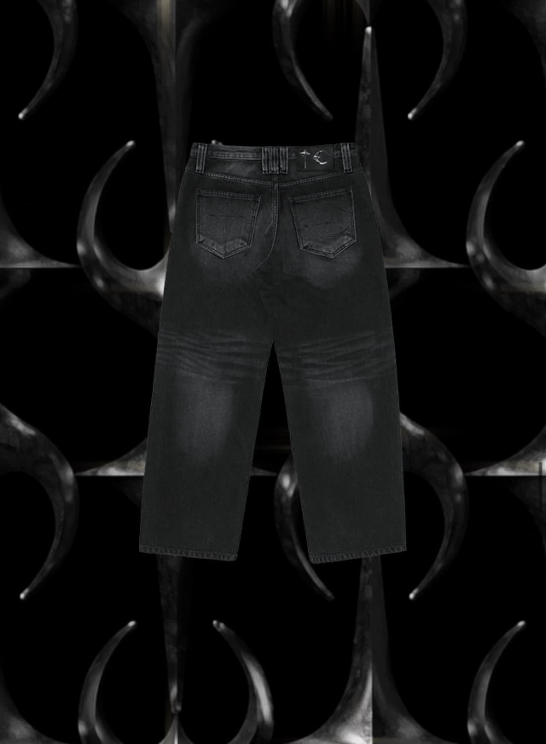 떠그클럽 shot gun pants 샷건팬츠 블랙 -2size- 상품이미지4