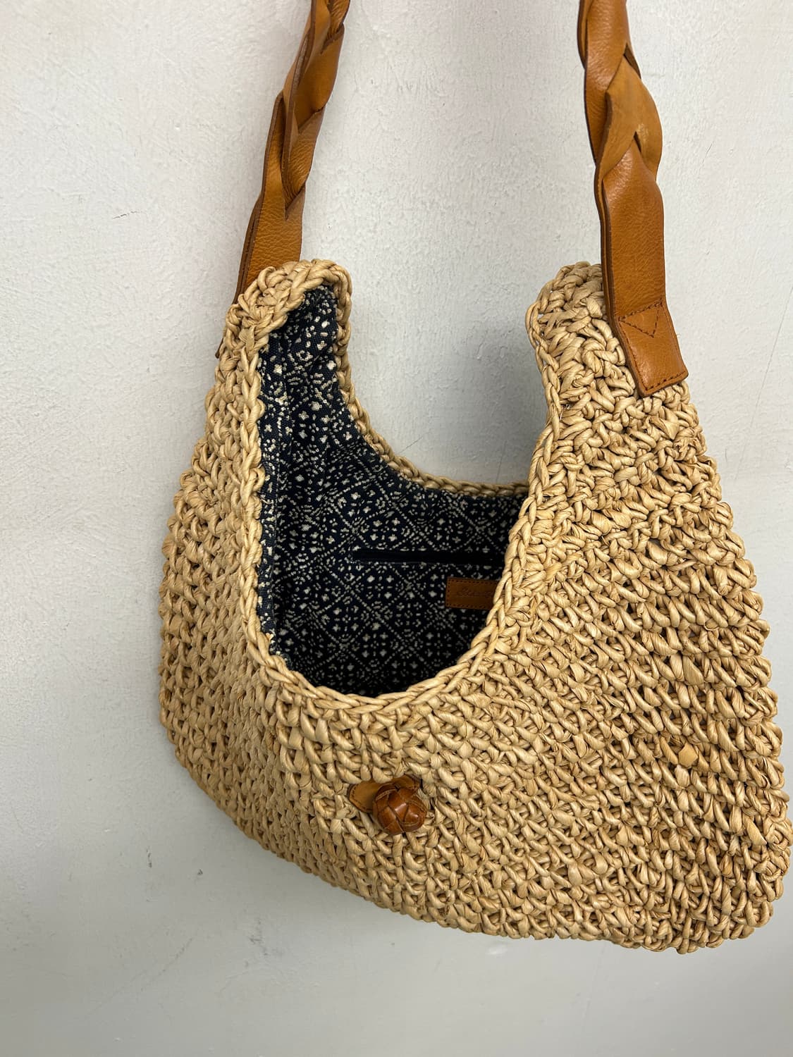 에디바우어 스트로 레더 숄더백 상품이미지5