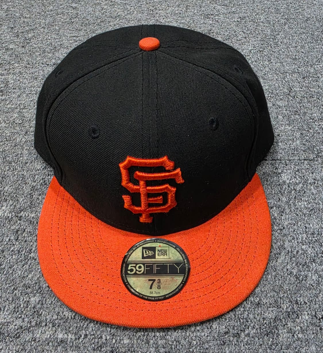 뉴에라 샌프란시스코 자이언츠 온필드 스냅백 모자 58.7cm 상품이미지2