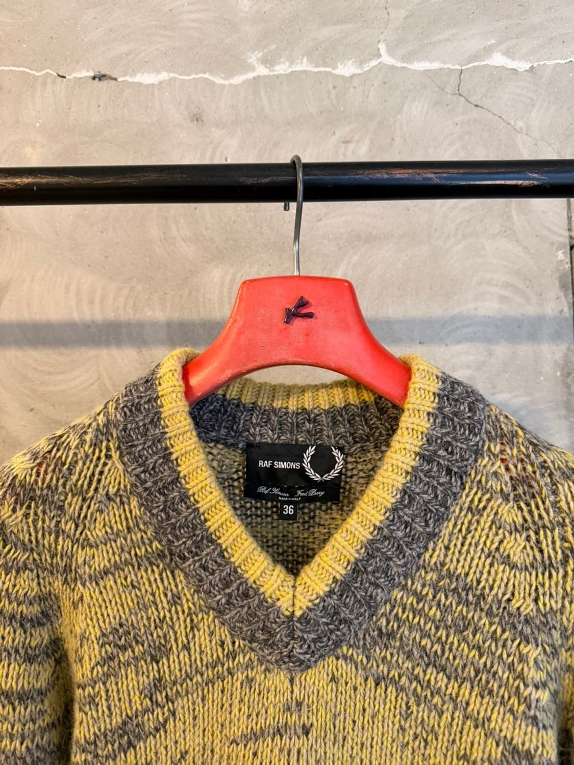 라프 시몬스 X 프레드 페리 크리켓 니트 66~77 상품이미지3