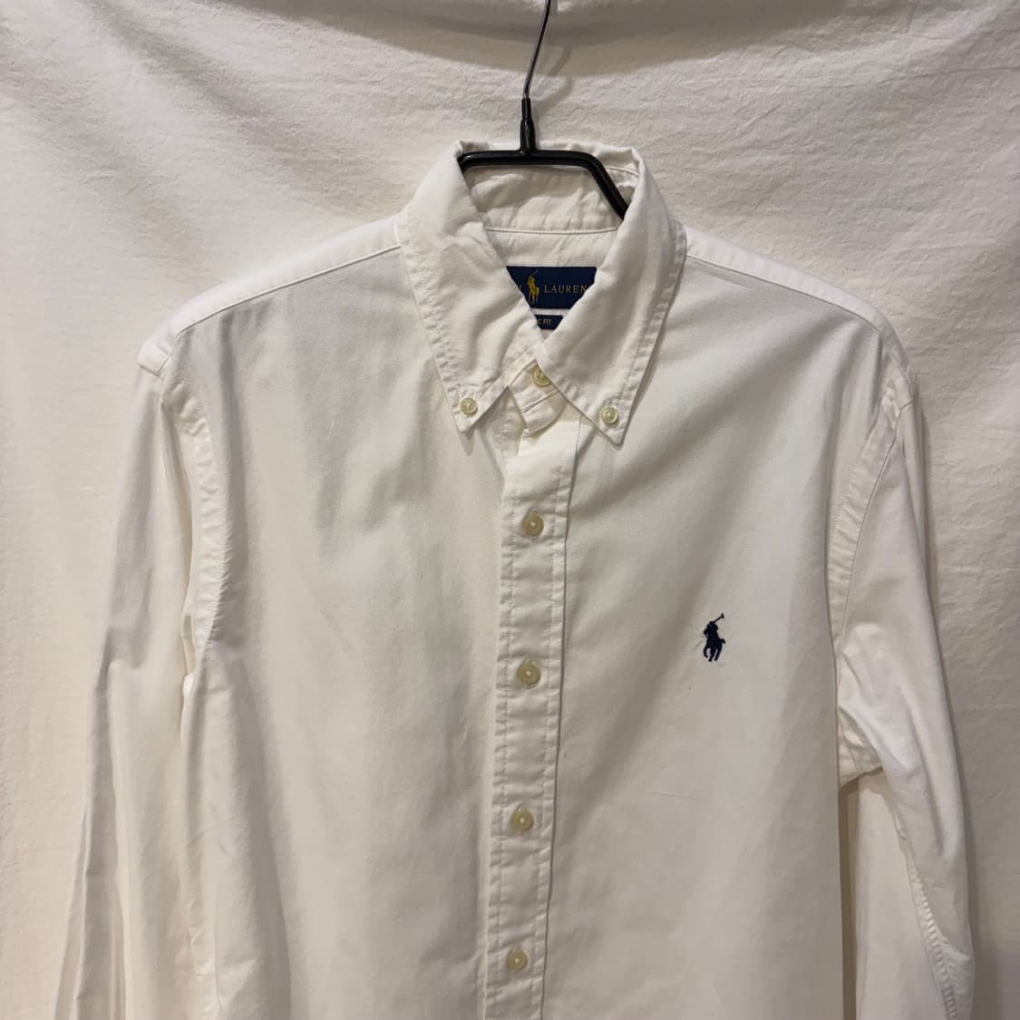 폴로 랄프로렌 화이트 셔츠 남방 큐알인증 상품이미지2