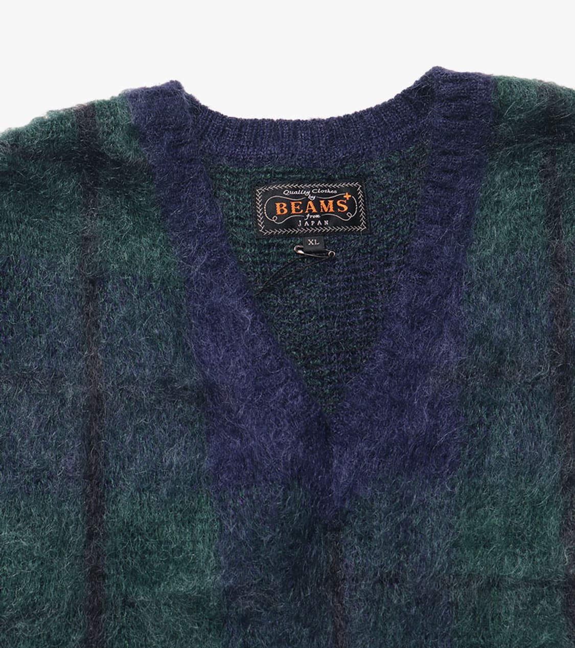 BEAMS+ - 24FW MOHAIR CHECK VEST 상품이미지7