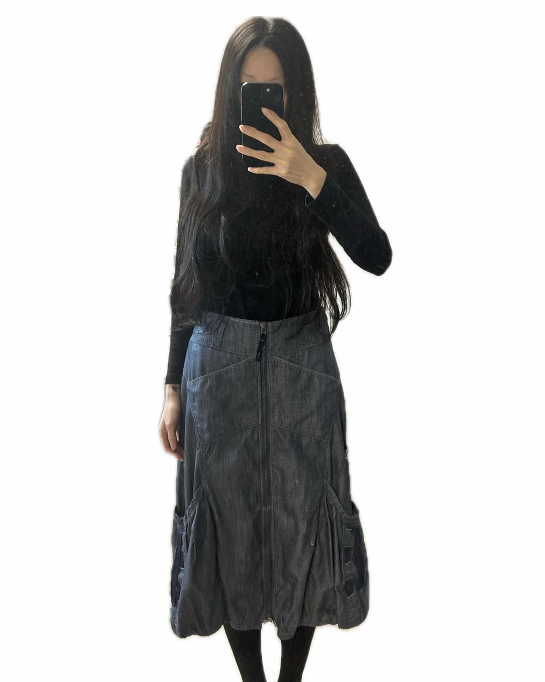 마리떼프랑소와저버 빈티지스커트 상품이미지7