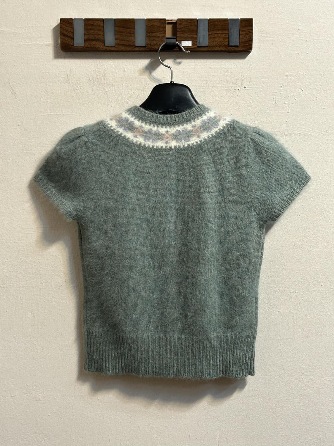 폴로 랄프로렌 앙고라 페어 아일 반팔 가디건 상품이미지6