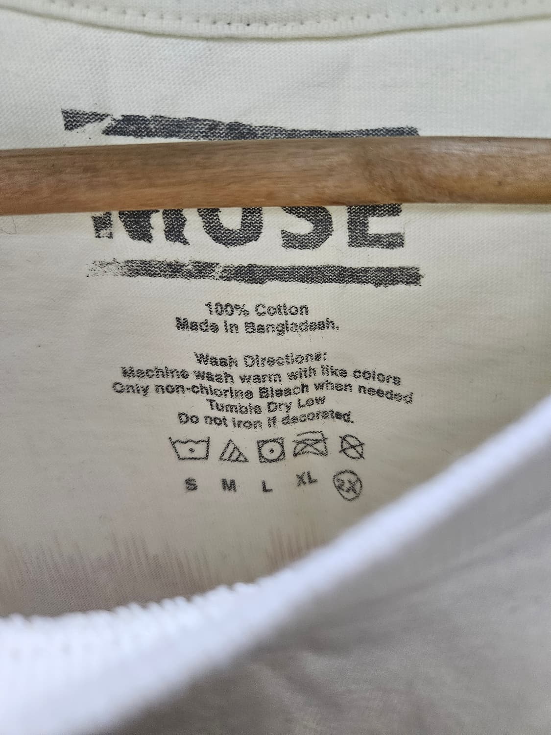 Muse 내한 MD 티셔츠 2XL 상품이미지3