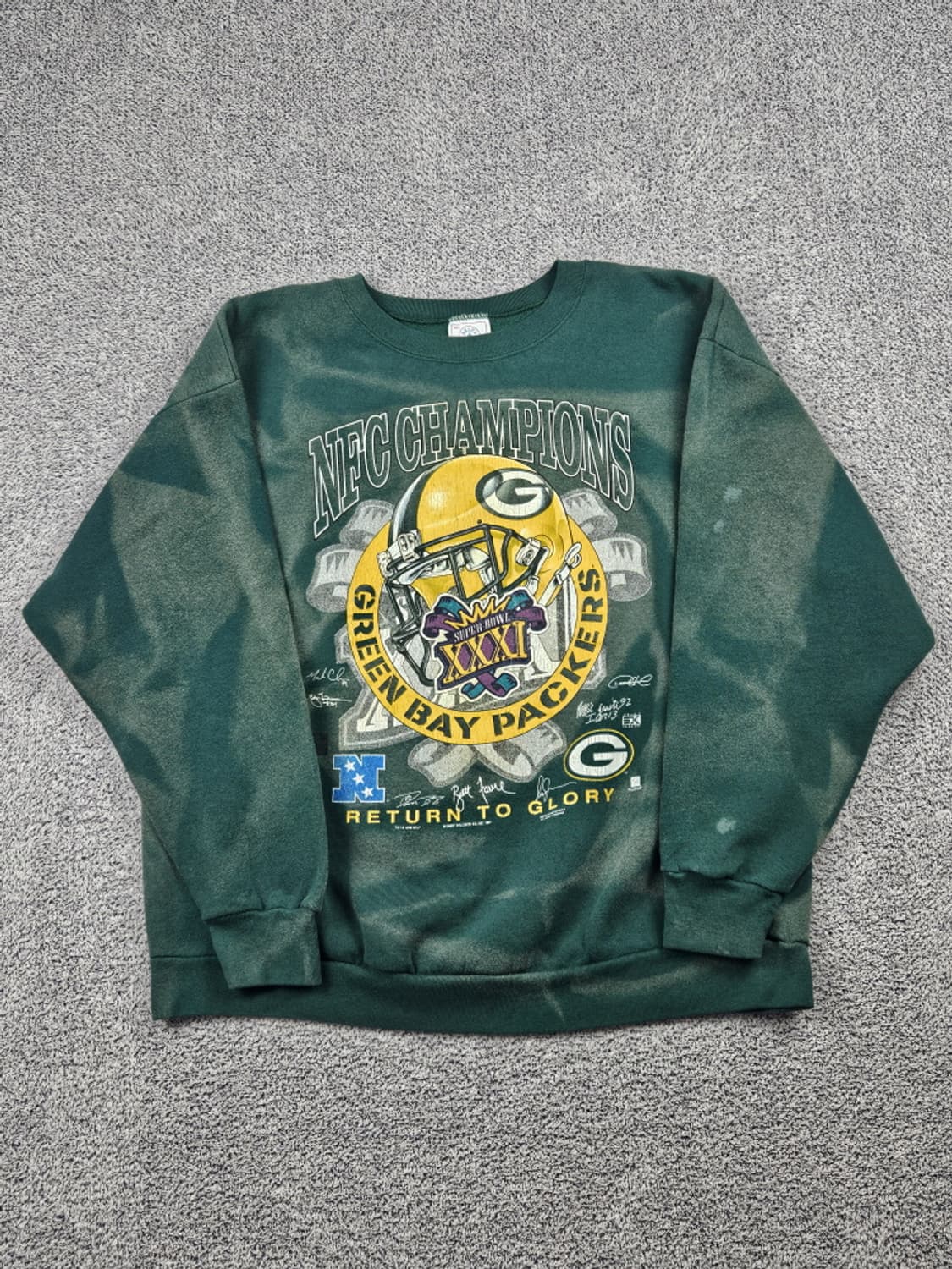 90's USA 델타 다잉워시드커스텀 맨투맨 ( 2XL ) / 10138 상품이미지4