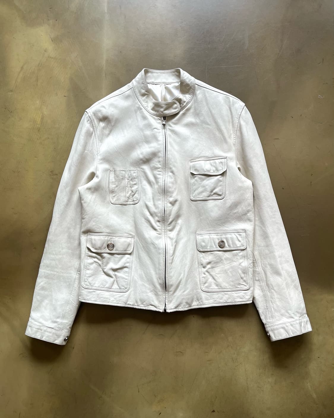 Italian Real Lambskin Utility Jacket 상품이미지3