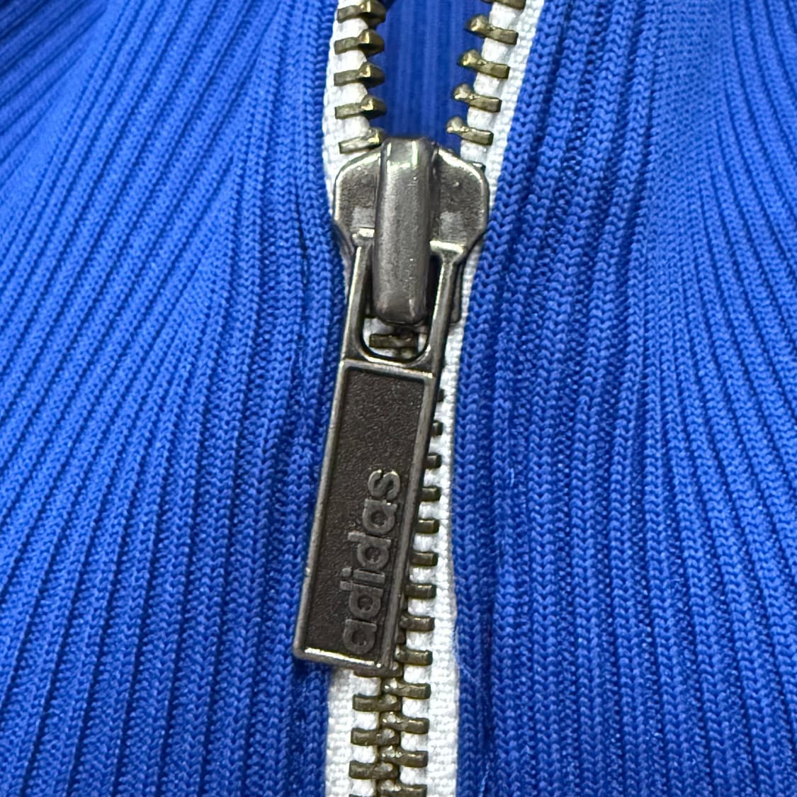 아디다스 도니미카 화이트 레드 블루 배색 트랙탑 져지 100 상품이미지8