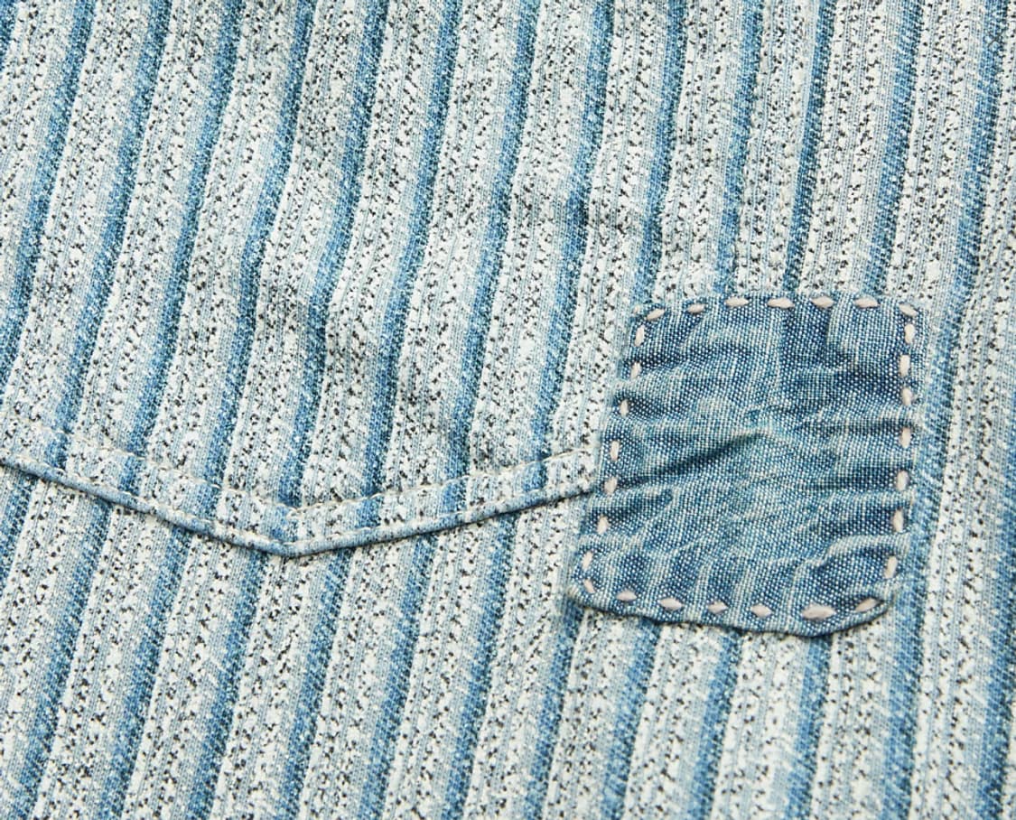 RRL 리페어 리넨 코튼 팝오버 셔츠 XL 상품이미지10