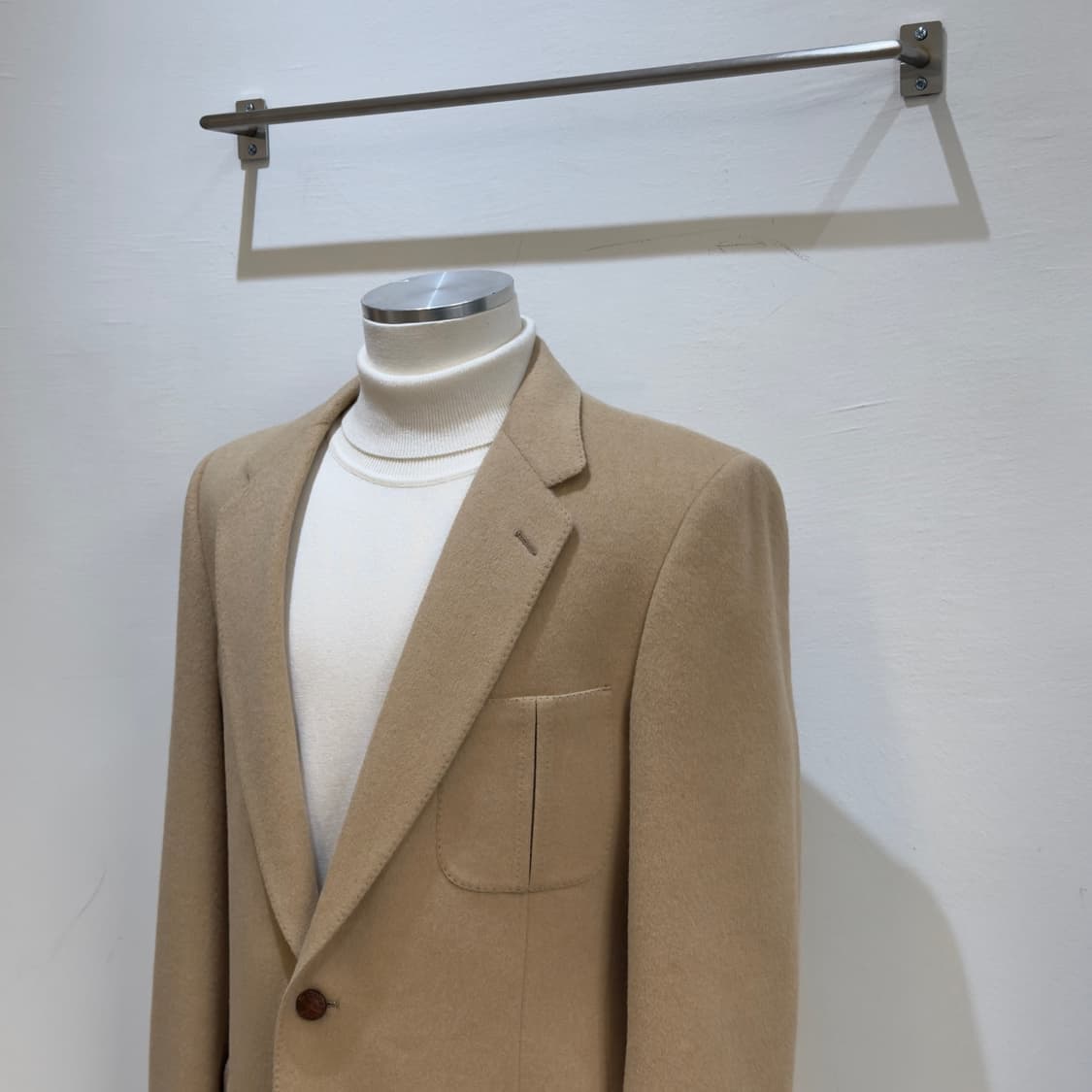 Lanvin 빈티지 카멜헤어 블레이저 상품이미지4