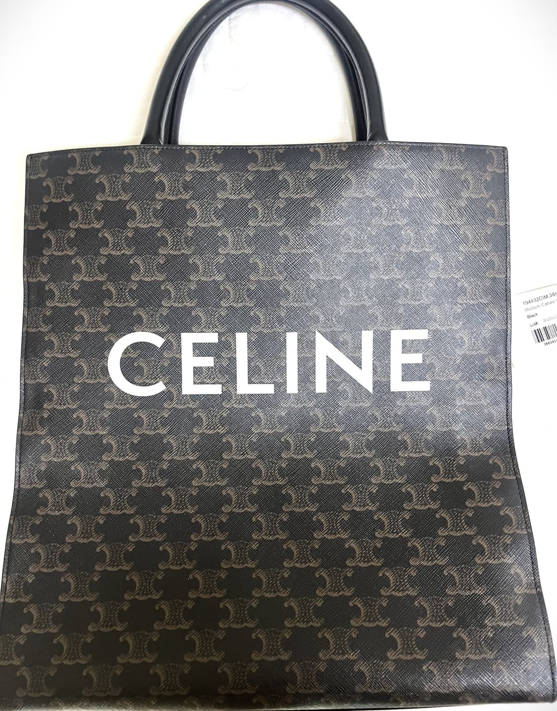 셀린느 토트백 카바스 미듐 블랙 194432CIM 38NO 판매합니다. 상품이미지2