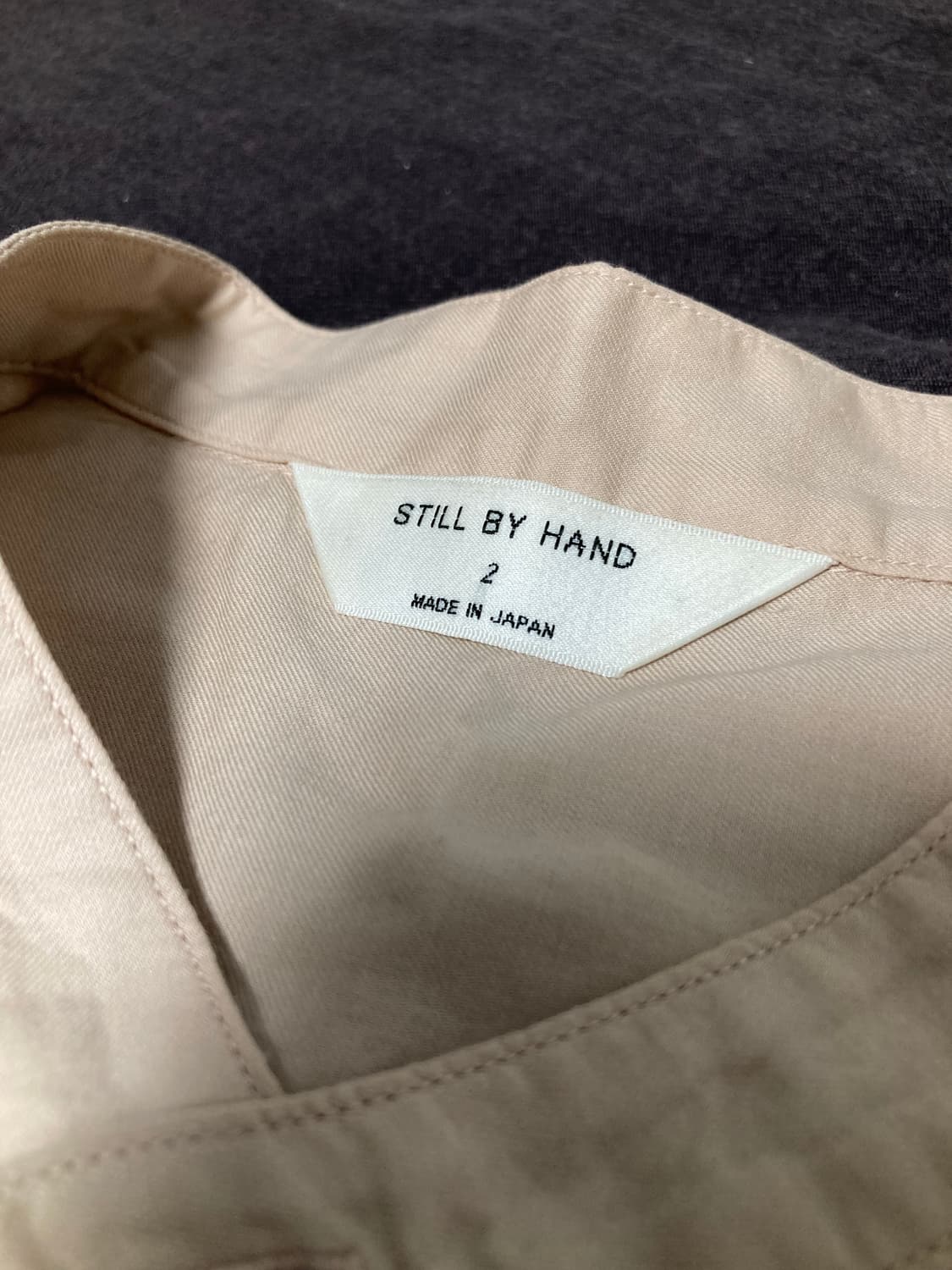 스틸 바이 핸드 Still by hand 셔츠 스탠드 밴드 차이나 카라 상품이미지7