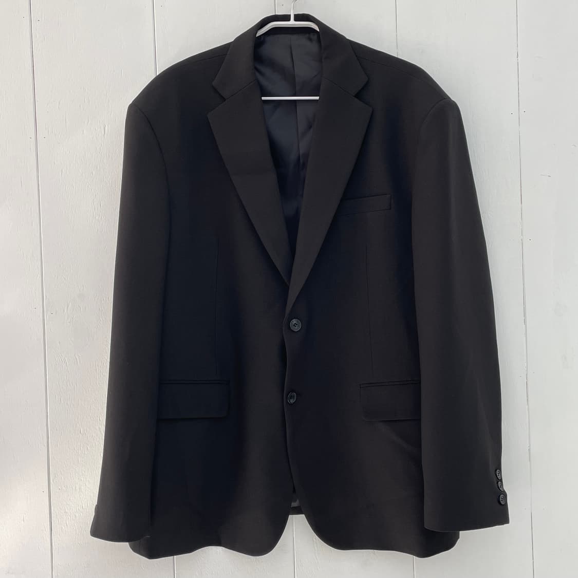 DONOTTAG 오버사이즈 로고 탭 자켓 블랙 상품이미지2