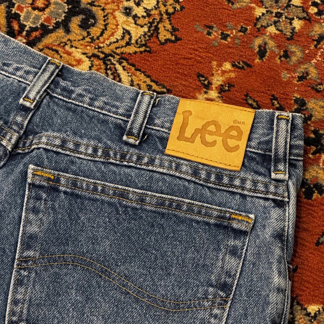 Lee 90s 데님팬츠 200 애시드 워싱 (34) 상품이미지3