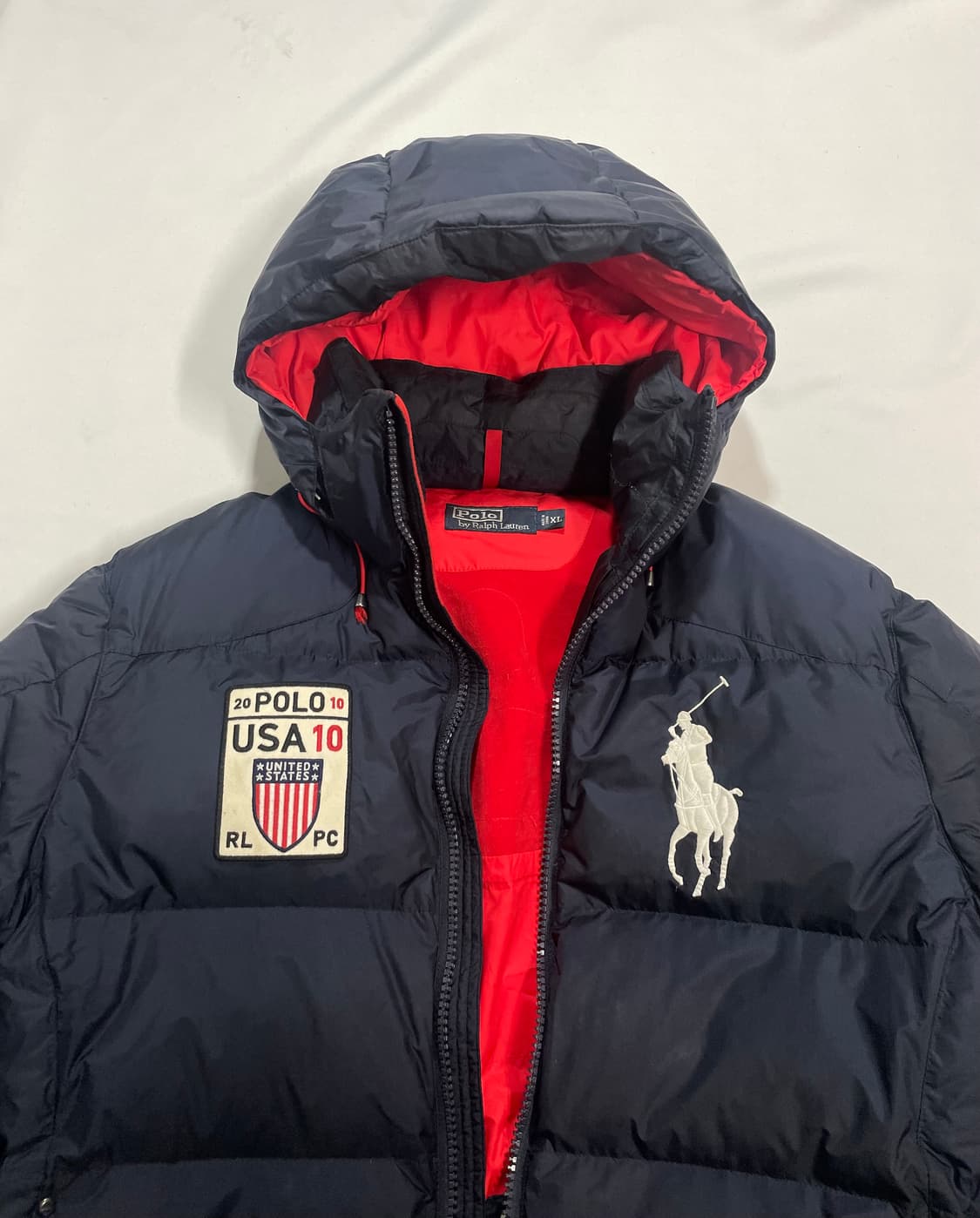 랄프로렌 폴로 빅포니 성조기 패딩 상품이미지4