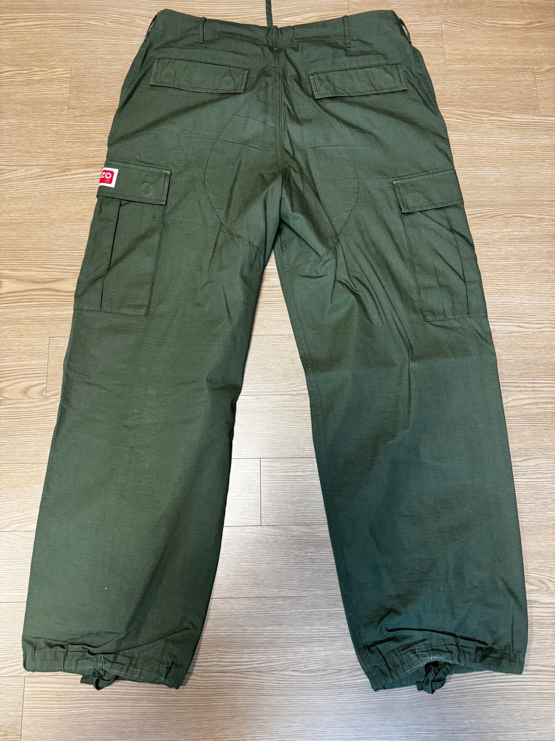 KENZO 켄조 카고 바지 그린 44 상품이미지5