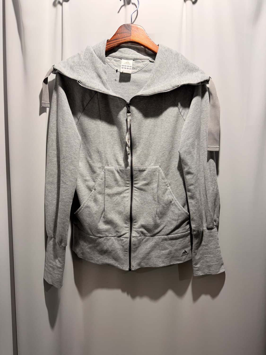 아디다스 그레이 닌자핏 코튼 져지 상품이미지3