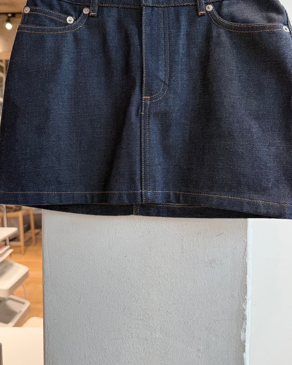 아페쎄 데님 미니스커트 상품이미지4