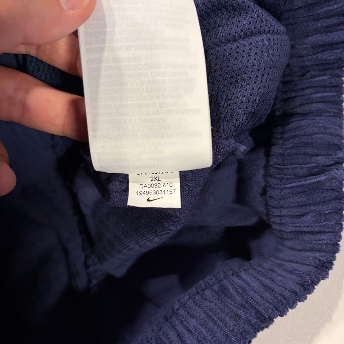 [XXL] 나이키 코듀로이 네이비 트랙 집업 자켓 D666 상품이미지8