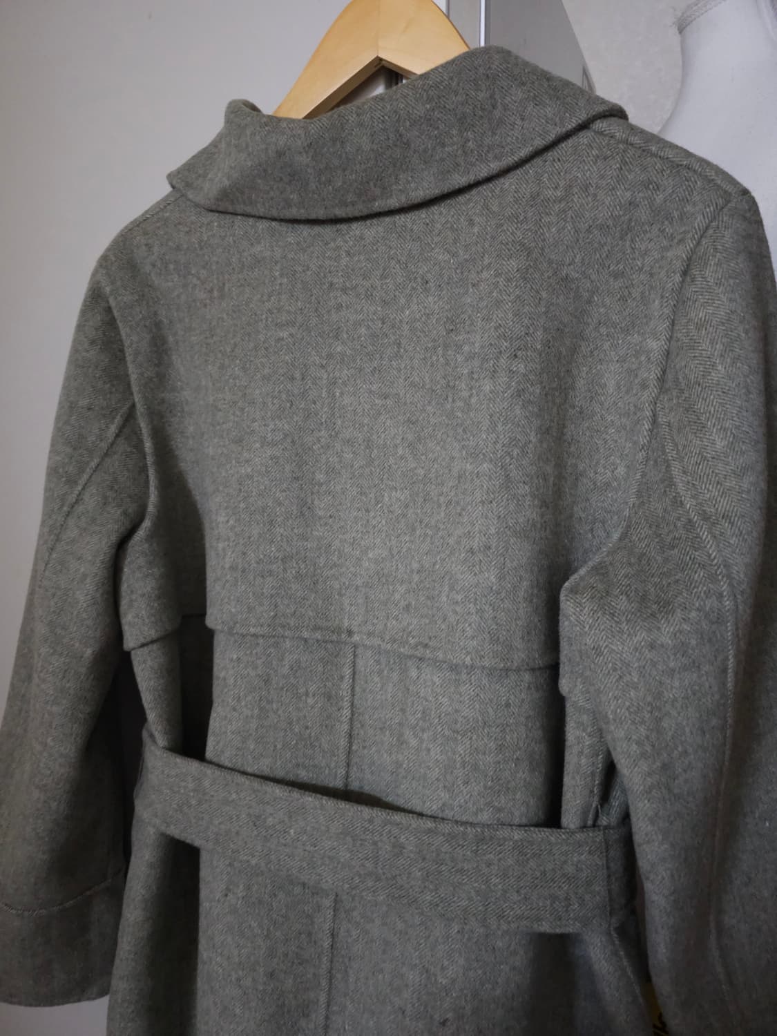 로미스튜디오 핸드메이드 루즈핏 롱코트 상품이미지6