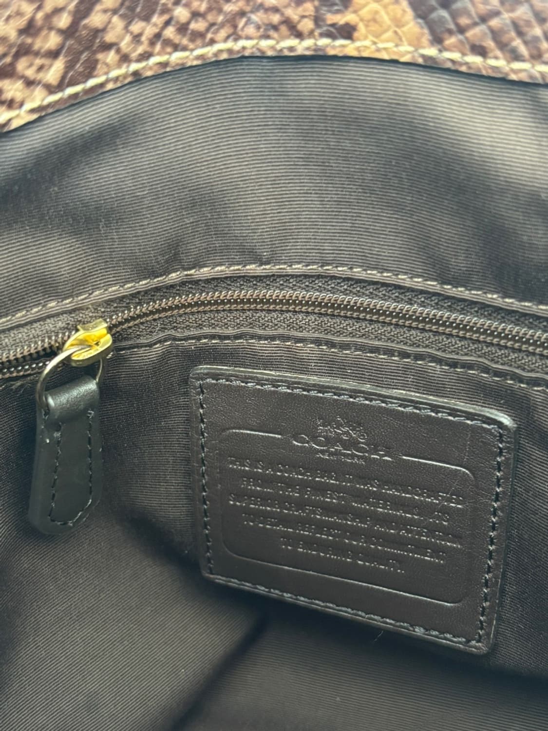 Coach Leather Bag 상품이미지9