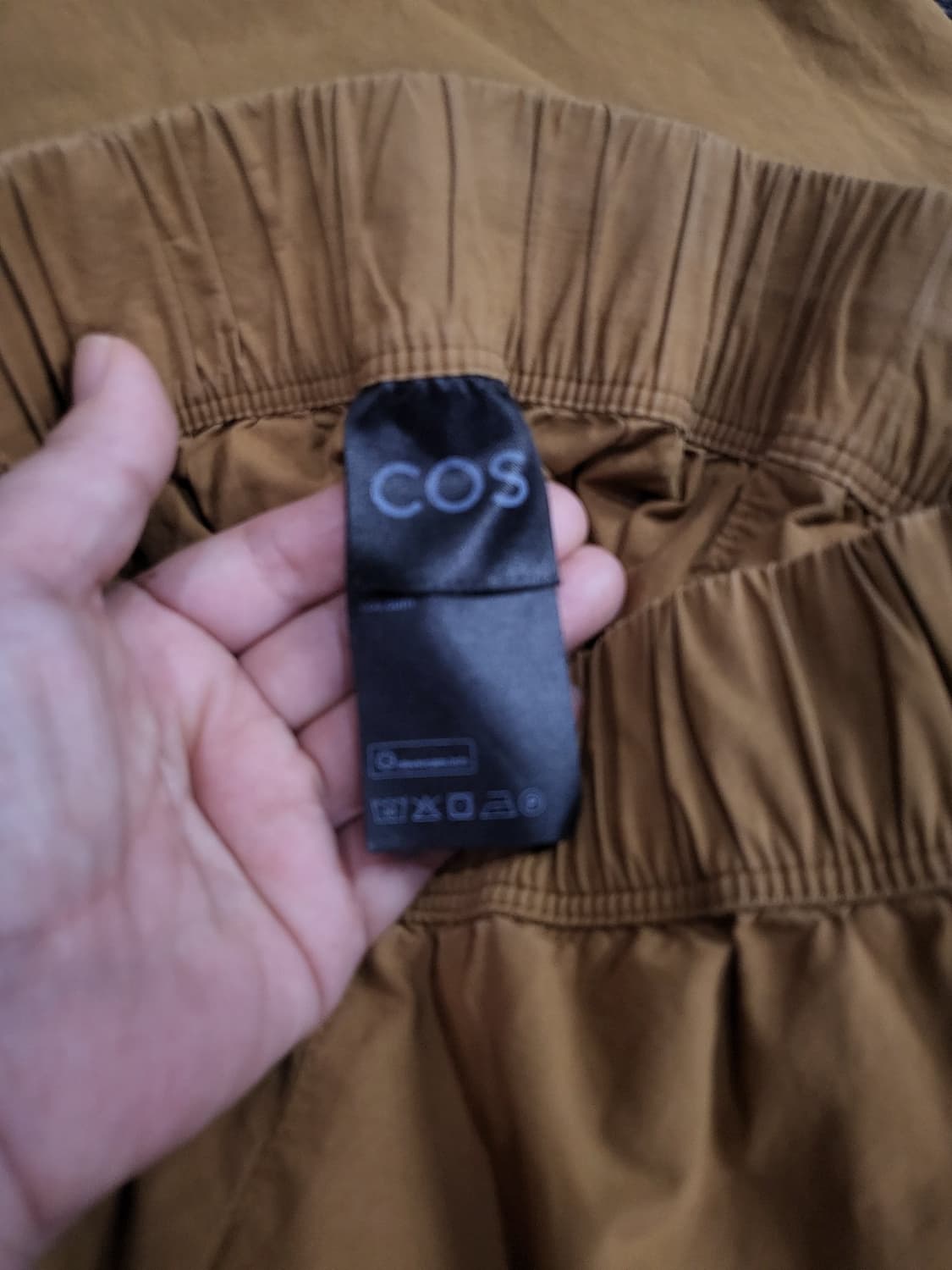 COS 핀턱 와이드 밴딩 팬츠 상품이미지9