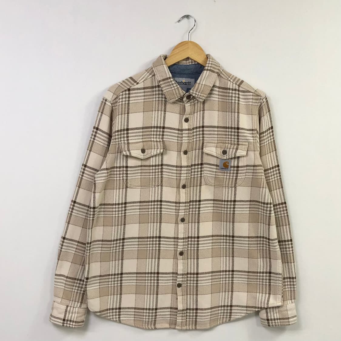 L 칼하트 체크 워크 셔츠자켓 상품이미지3