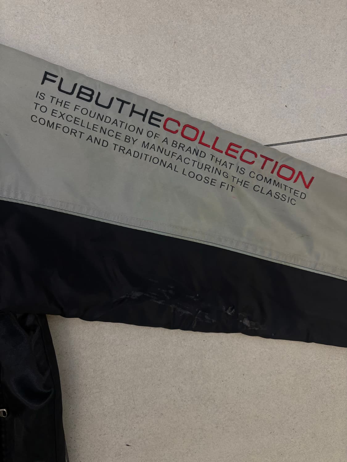 푸부 레이싱 봄버 바시티 자켓 상품이미지5