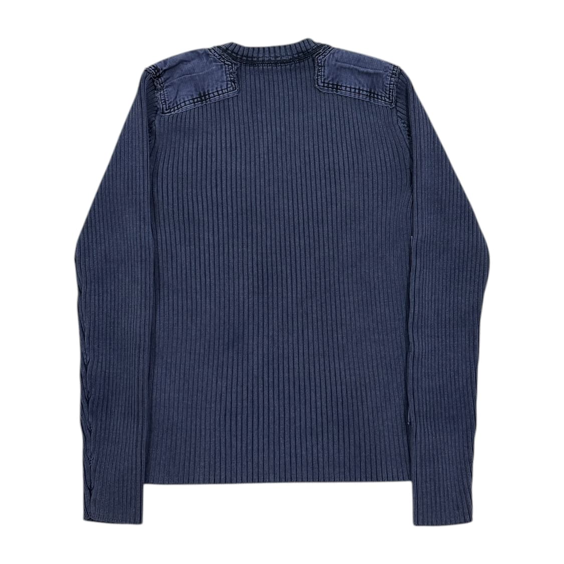 폴로 진스 빈티지 가먼트다이트 코만토 와플 니트 네이비 M 상품이미지4