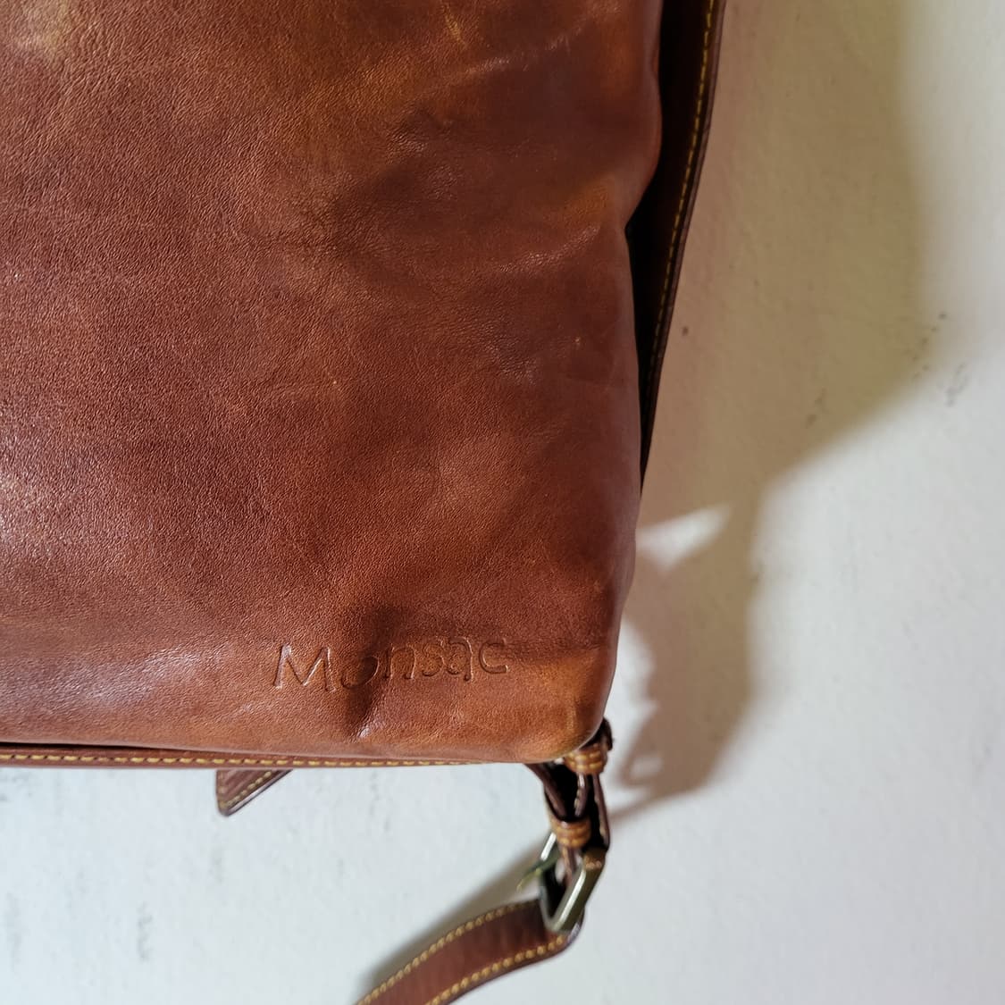몽삭 올 레더 브리프케이스 상품이미지4